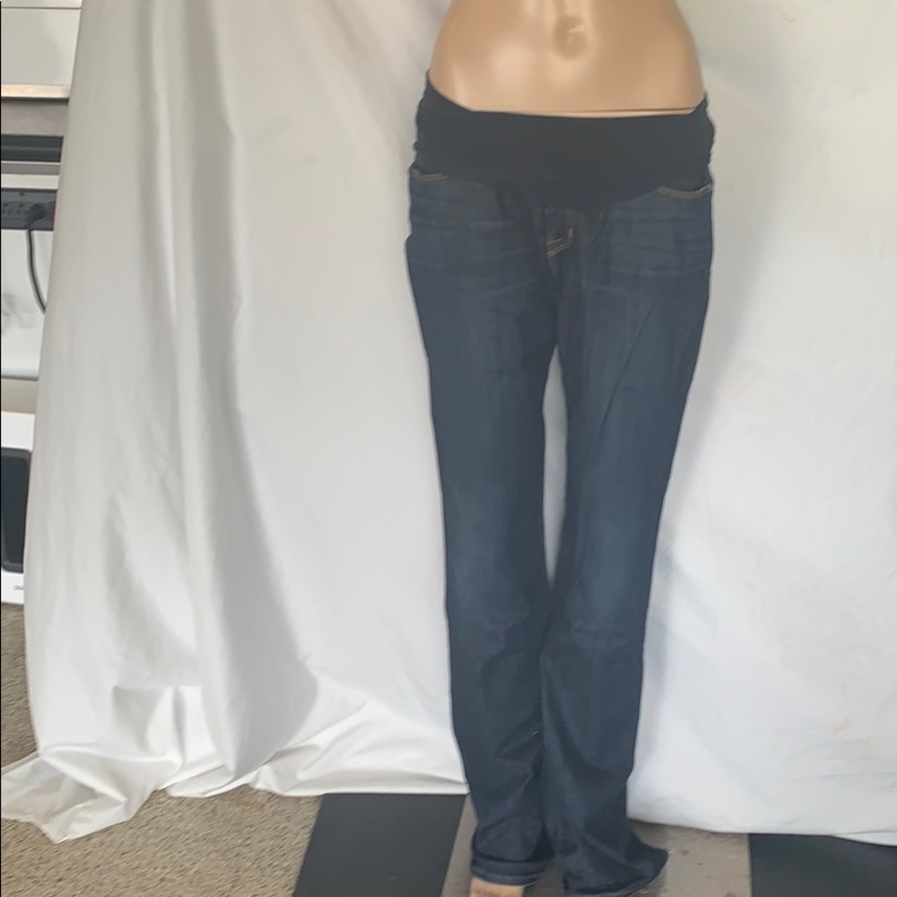 Hudson maternity cut jeans size 31 boot cut